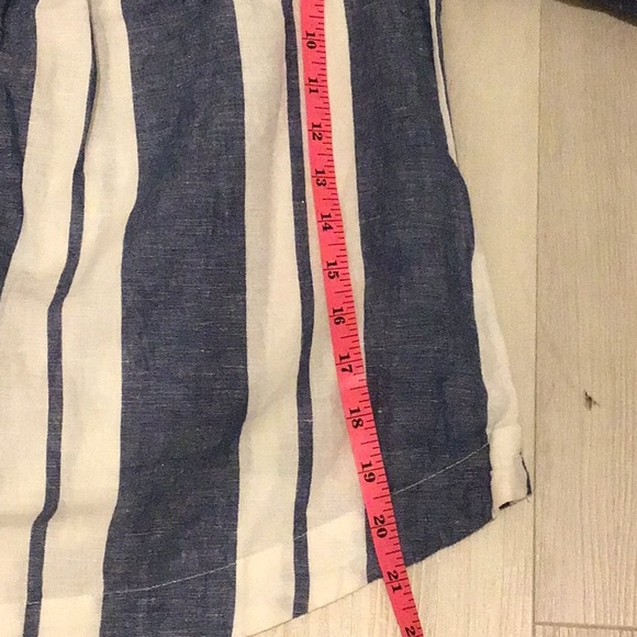 Young Fabulous & Broke Pre Loved Stripes Top in a Cotton/Linen Blend. - Picture 7 of 7